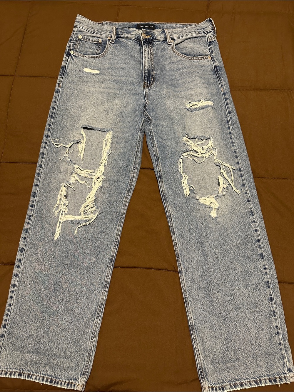 Aero High Rise Baggy Women Jeans